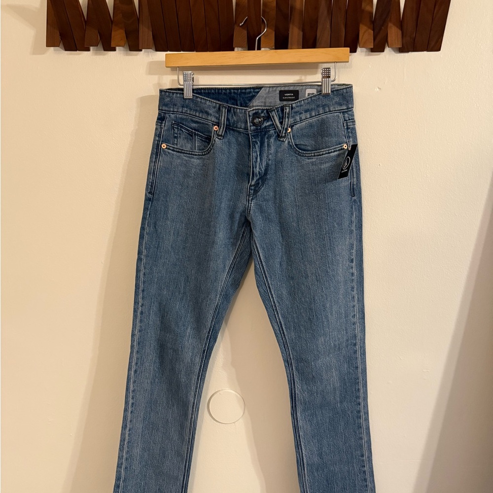 Volcom Blue Slim Jeans Classic Denim Style